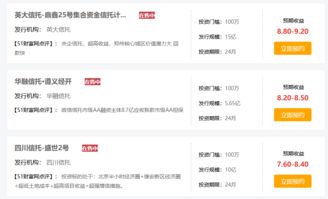 服务 好的信托理财产品